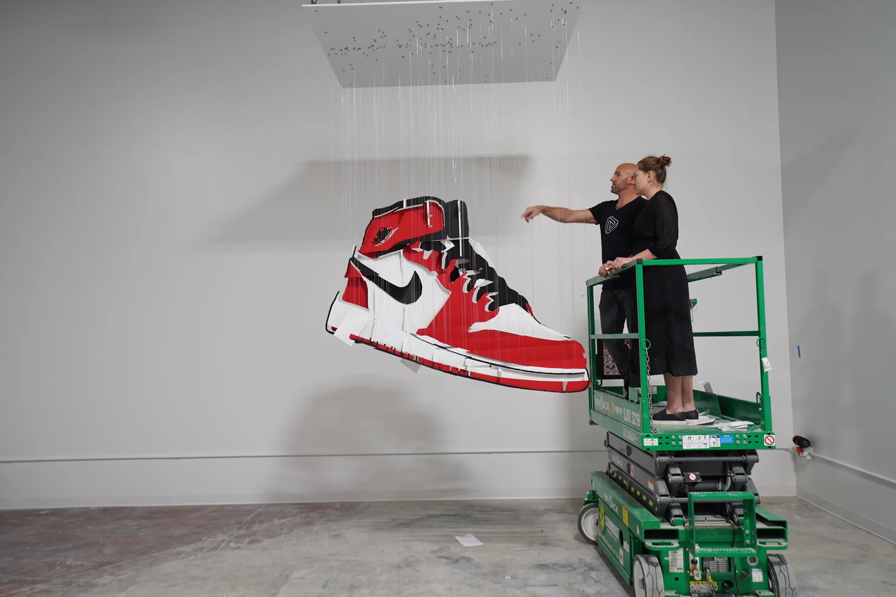 Museum installation by Michael Murphy