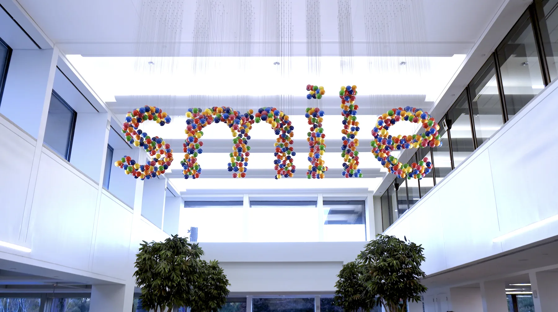 SMILES — perceptual sculpture by Michael Murphy