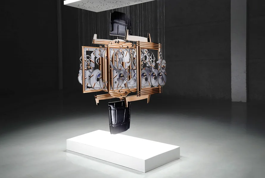 Spacetime — perceptual sculpture by Michael Murphy