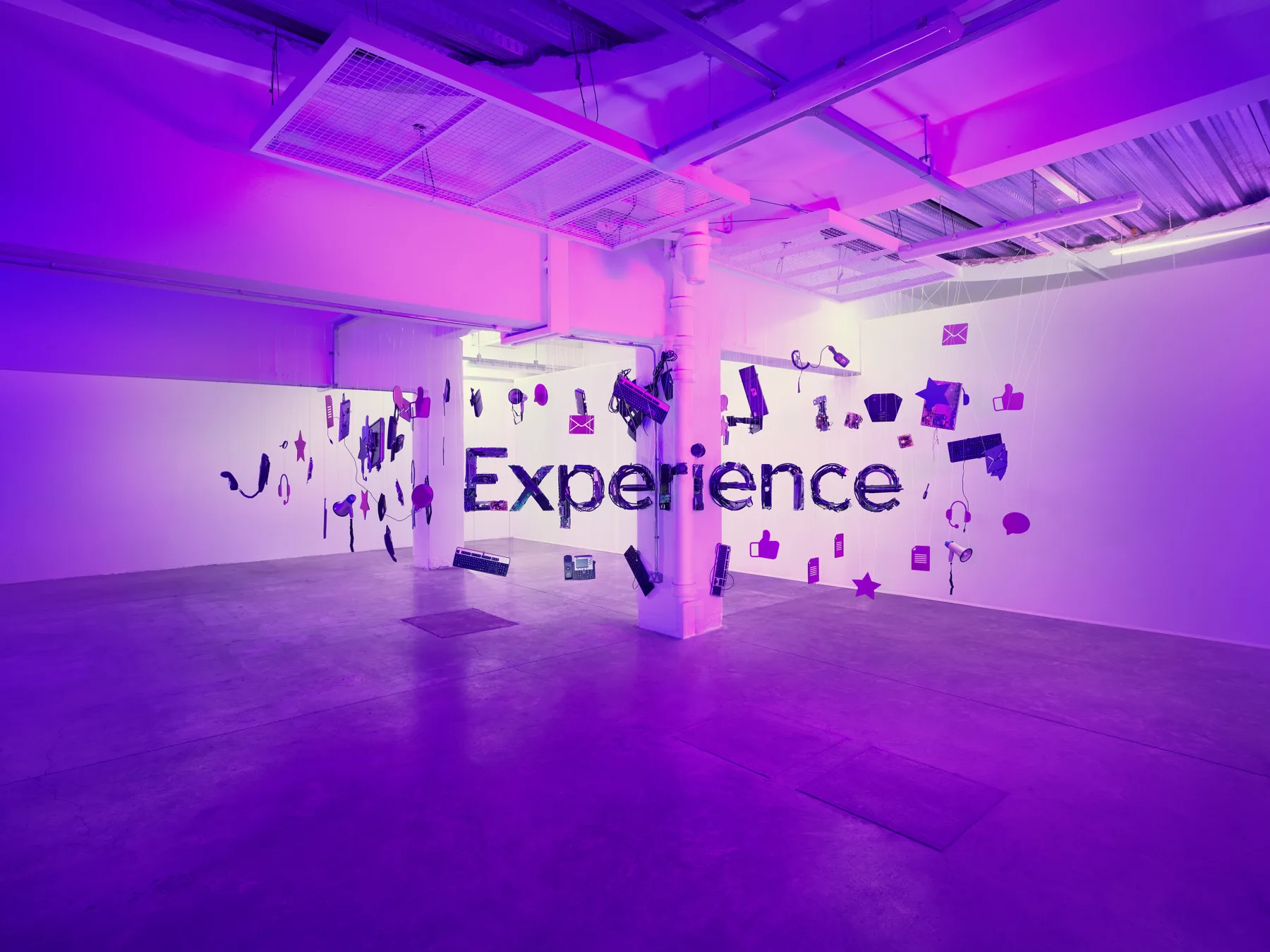 Telecom commission — perceptual sculpture by Michael Murphy