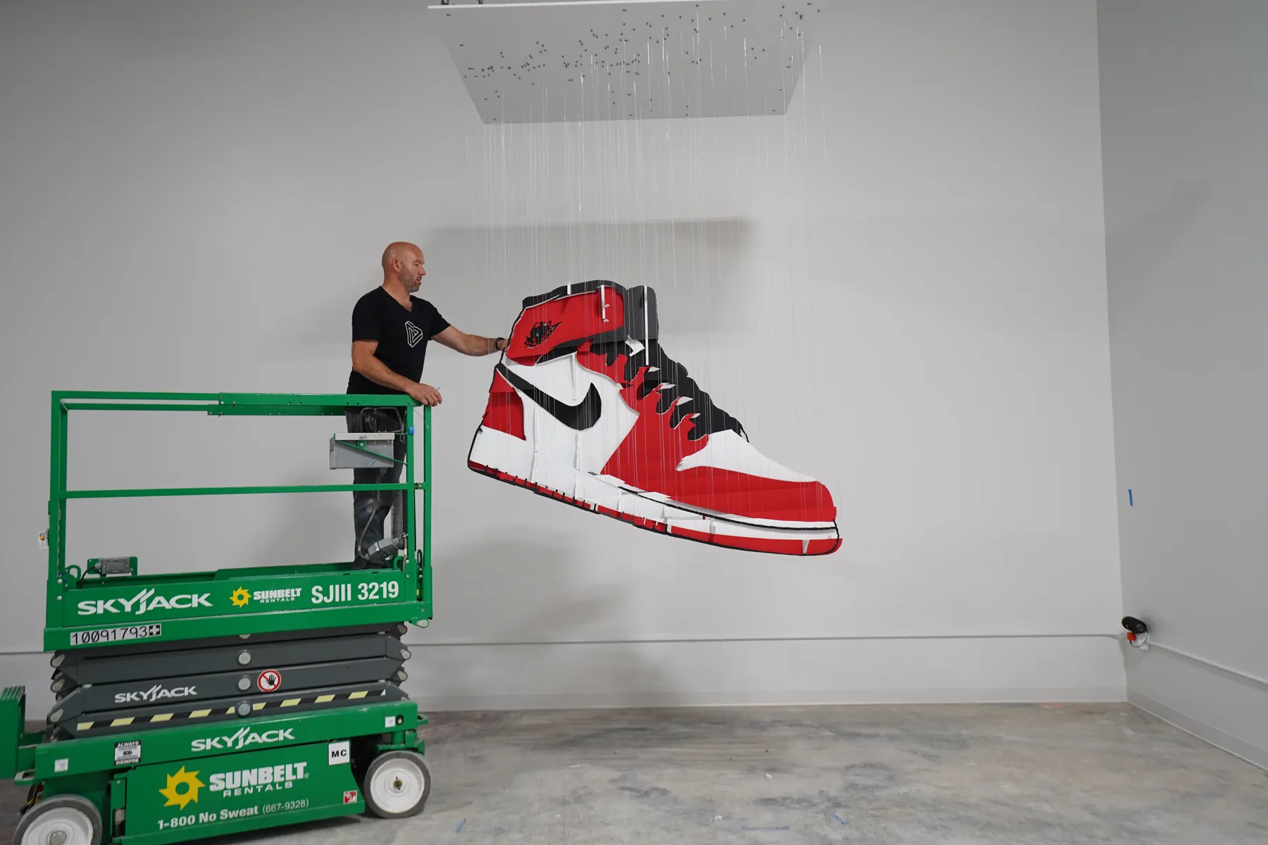 Museum installation by Michael Murphy