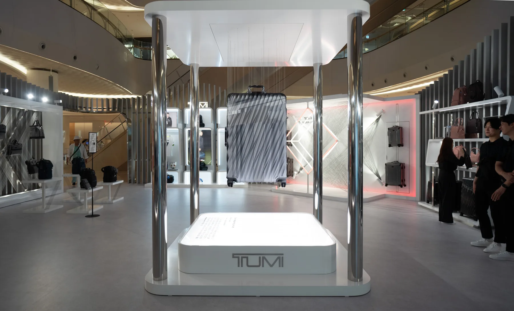 Seoul installation — perceptual sculpture by Michael Murphy