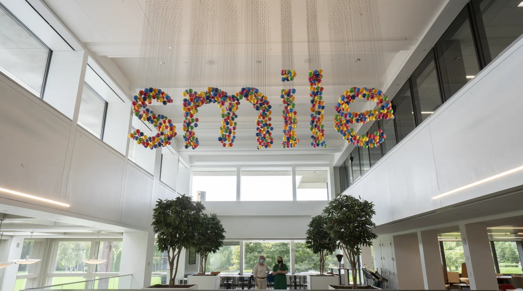Smiles — perceptual sculpture by Michael Murphy