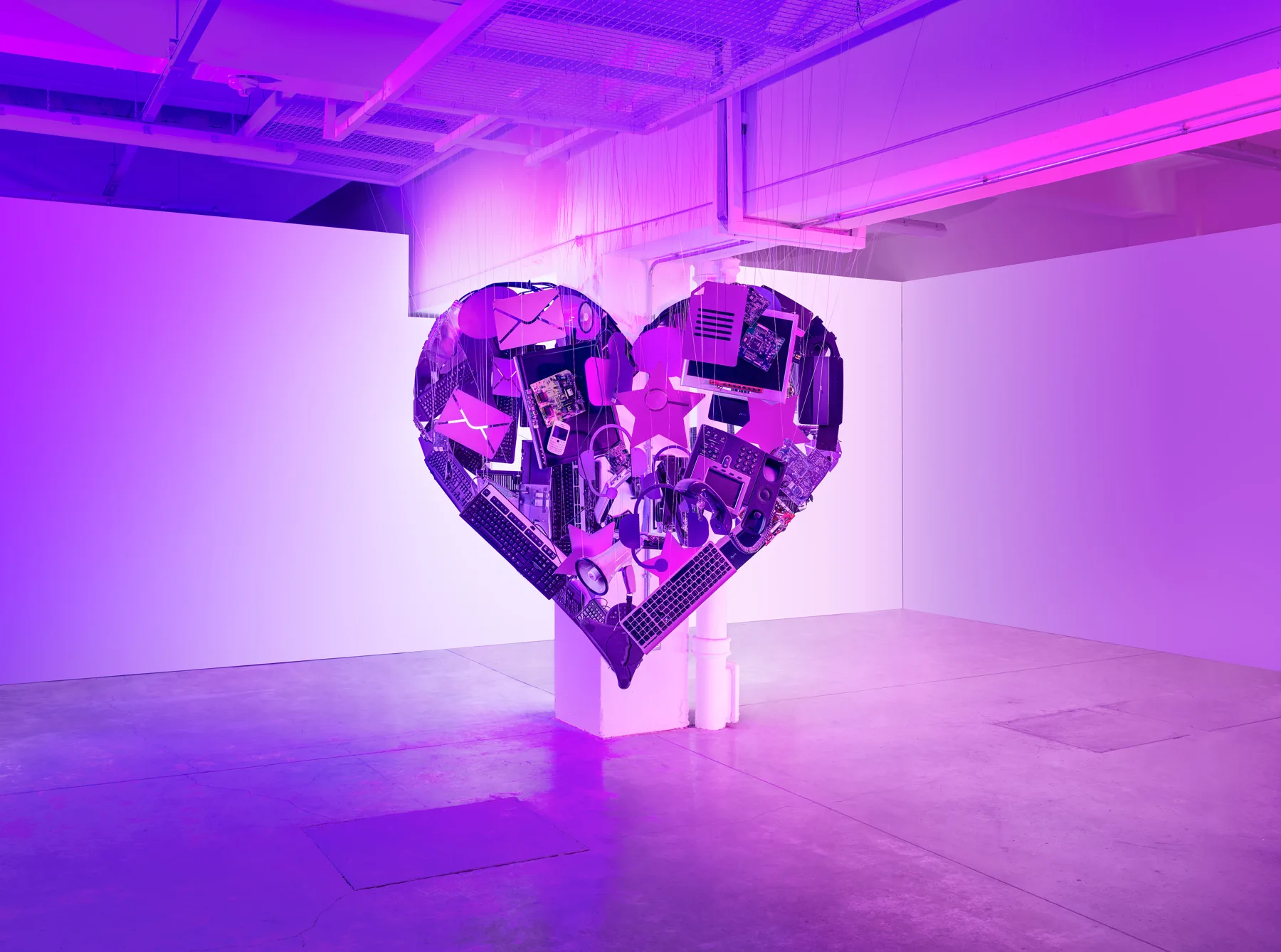 Telecom commission — perceptual sculpture by Michael Murphy