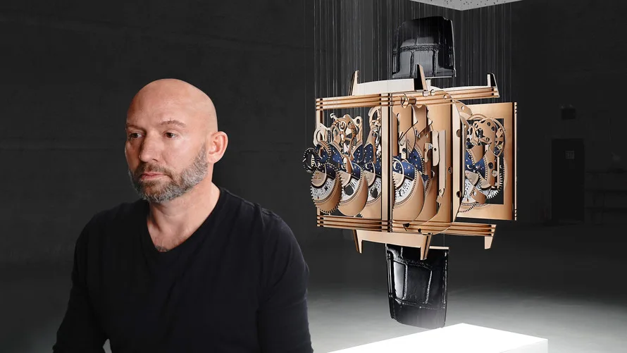 Spacetime — perceptual sculpture by Michael Murphy