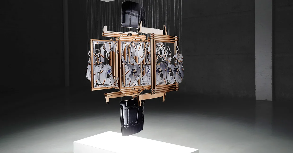 Spacetime — perceptual sculpture by Michael Murphy