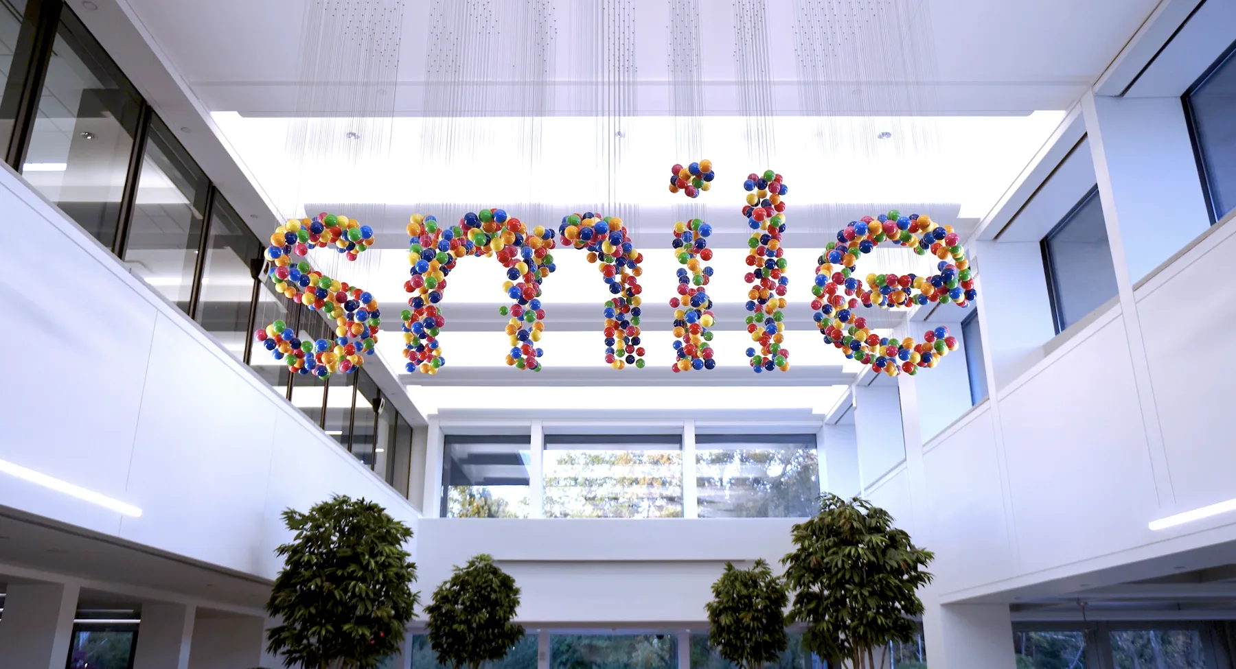 SMILES — perceptual sculpture by Michael Murphy