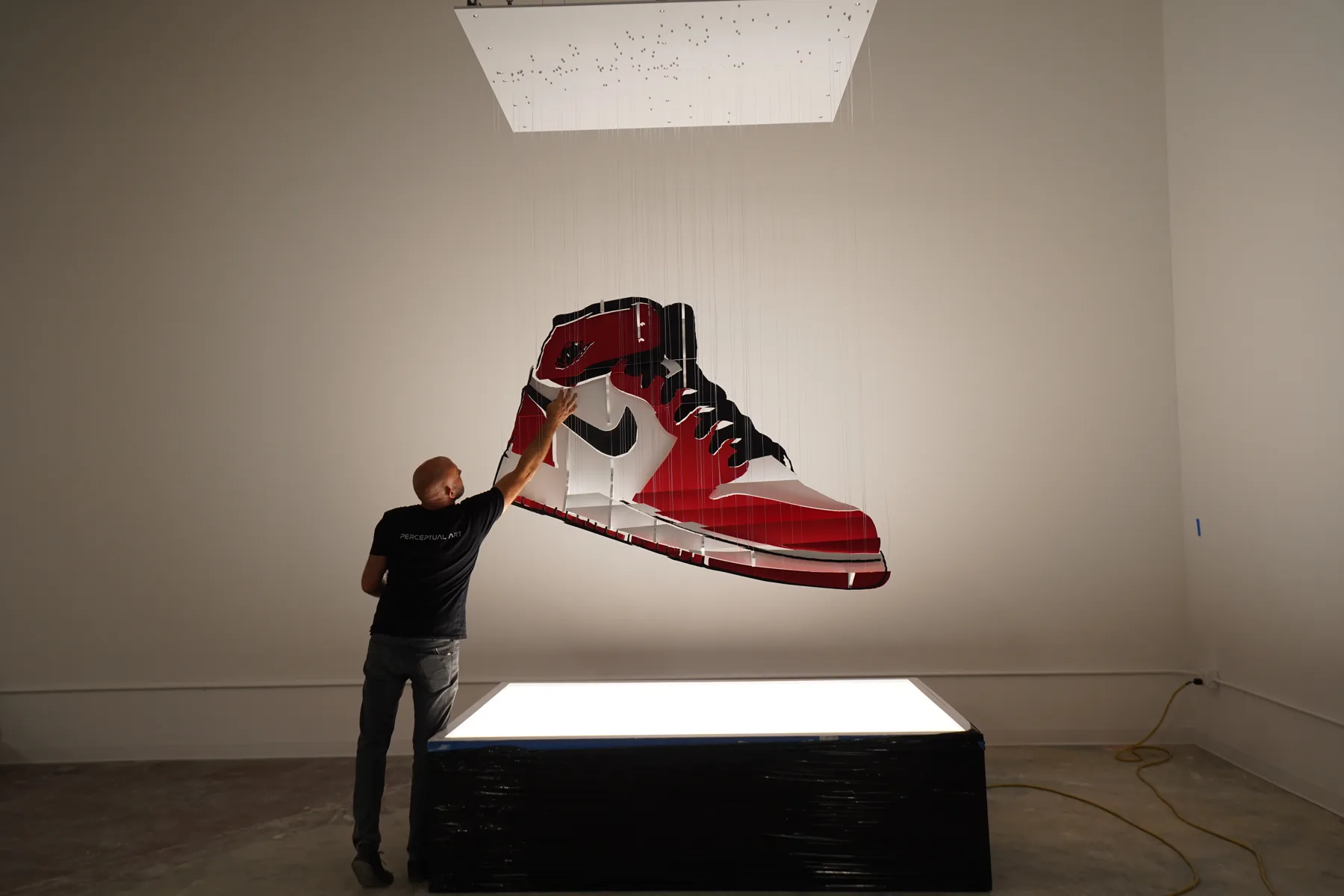 Museum installation by Michael Murphy