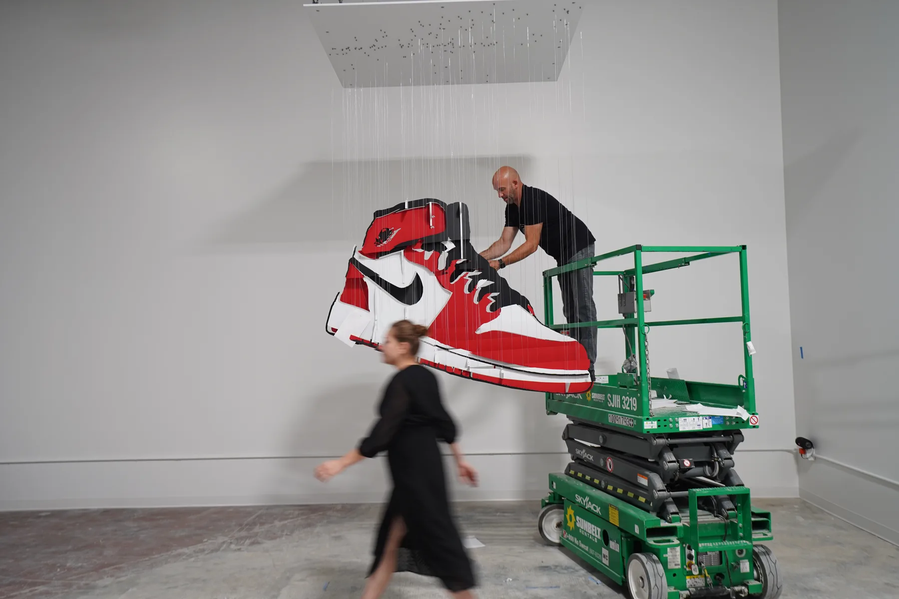 Museum installation by Michael Murphy